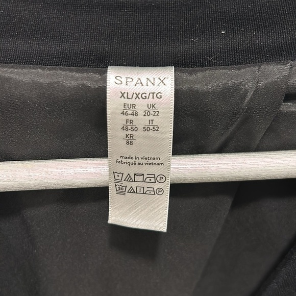 Spanx The Perfect Oversized Collarless Blazer Ponte Black XL - Picture 7 of 16
